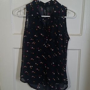 Sheer women's blouse